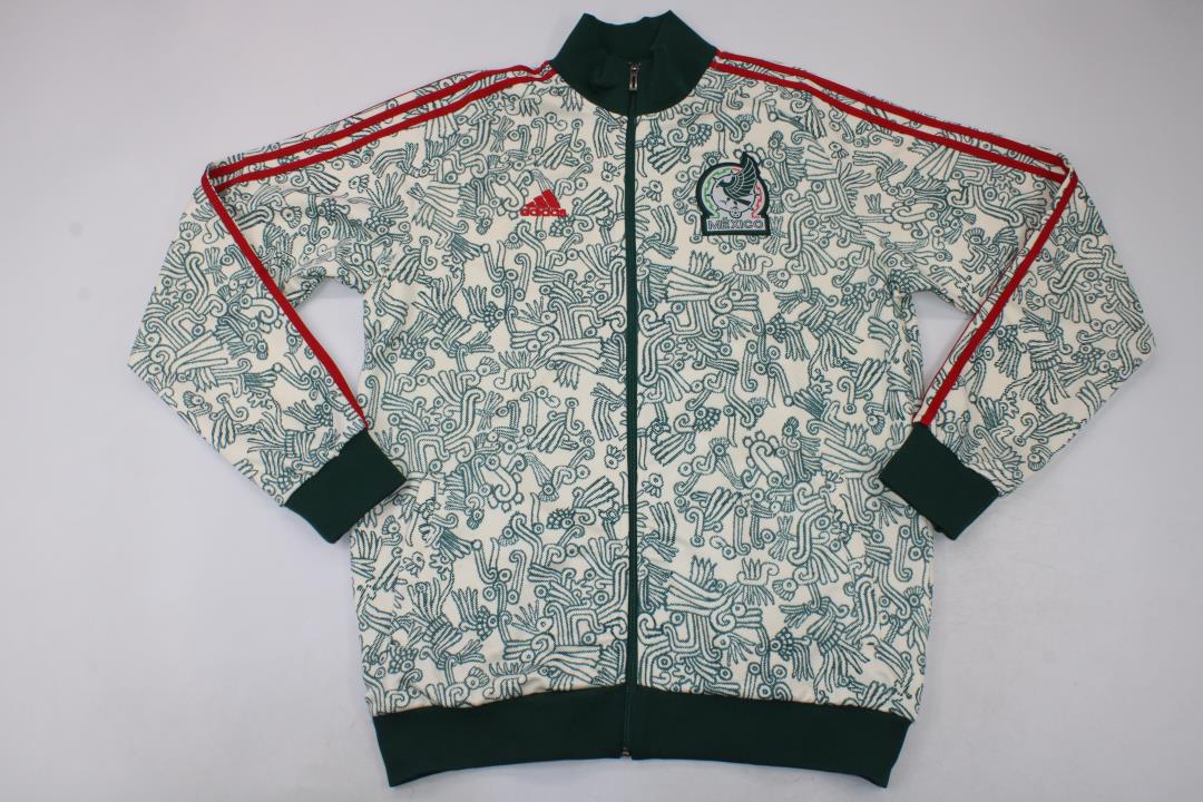 AAA Quality Mexico 22/23 Jacket - White/Green